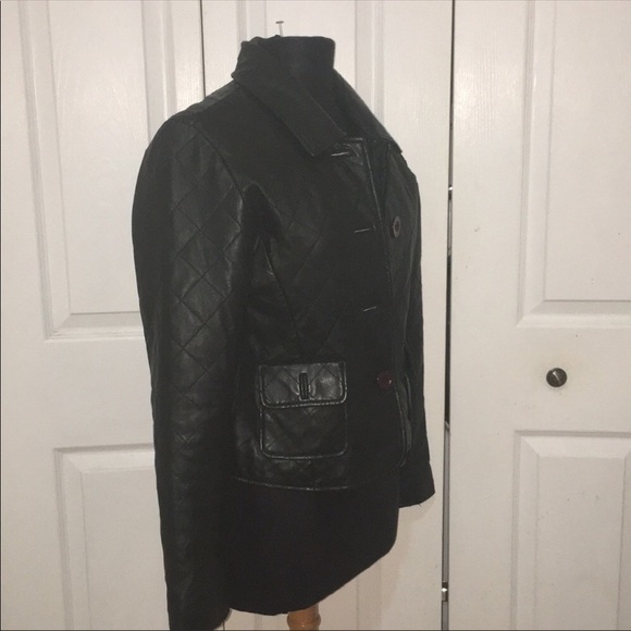 Margaret Godfrey quilted 100% leather jacket - Picture 2 of 8